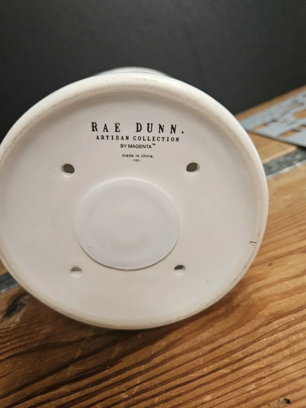 Rae Dunn White 'Love Nest' Ceramic Birdhouse Home Accent